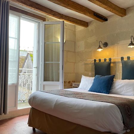 Logis Auberge Le Colombien - Hotel Et Restaurant Villandry Exterior foto